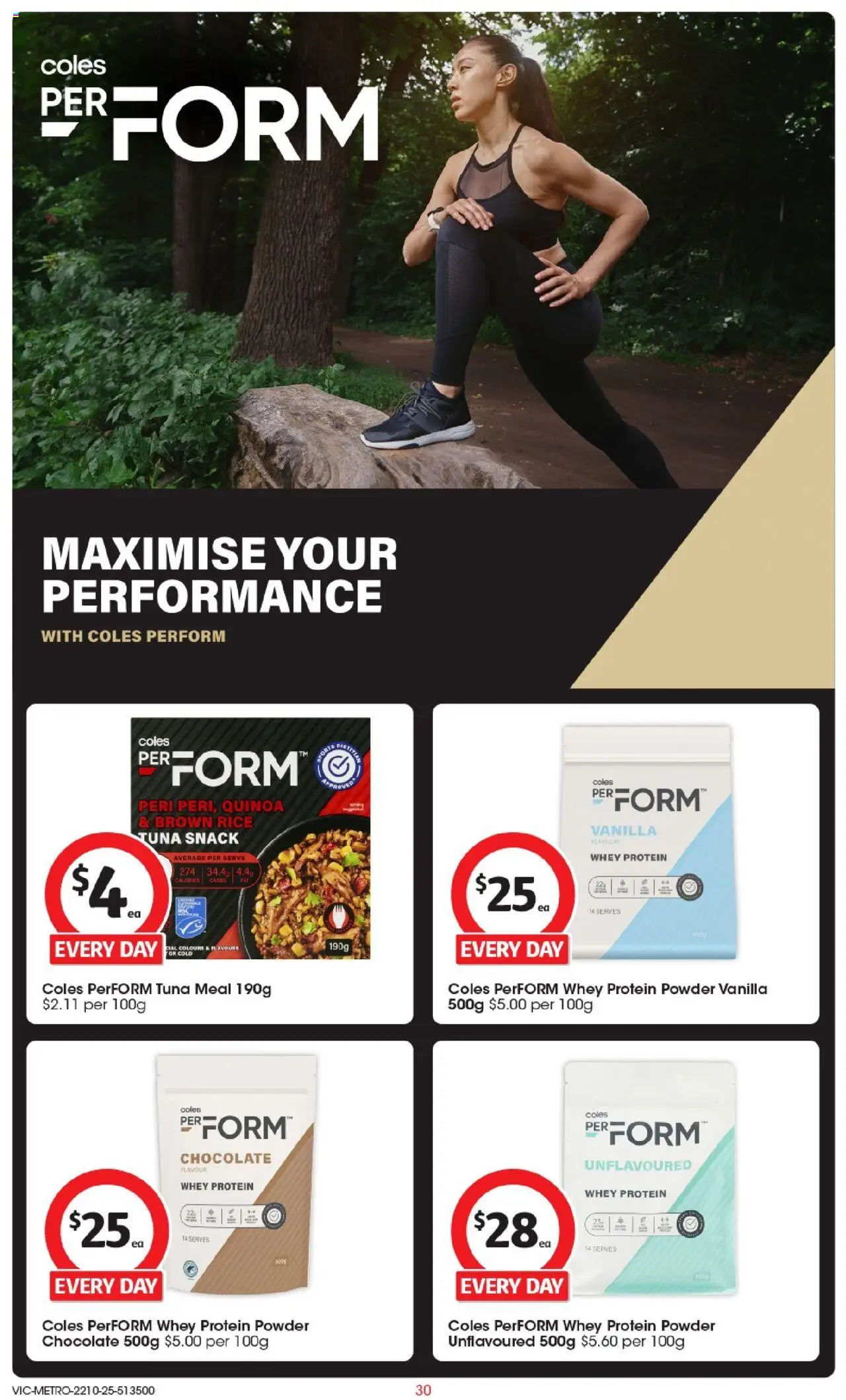 Coles catalogue - valid from 22.10.2025 | Page: 31 | Products: Powder, Chocolate, Rice, Tuna