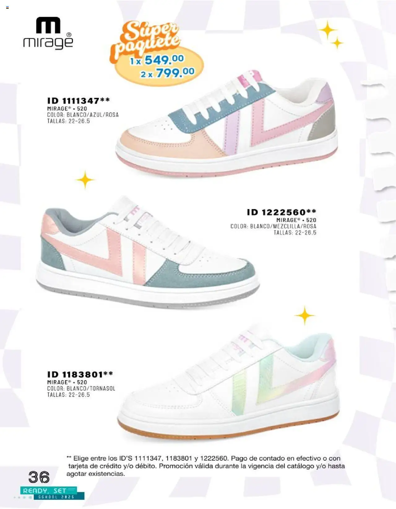 Nuevas ofertas de Price Shoes válidas en toda la República Mexicana desde el 26.08.2025. ¡Encuentra las mejores ofertas en Price Shoes - Catálogo Ready for School ! | Página: 36