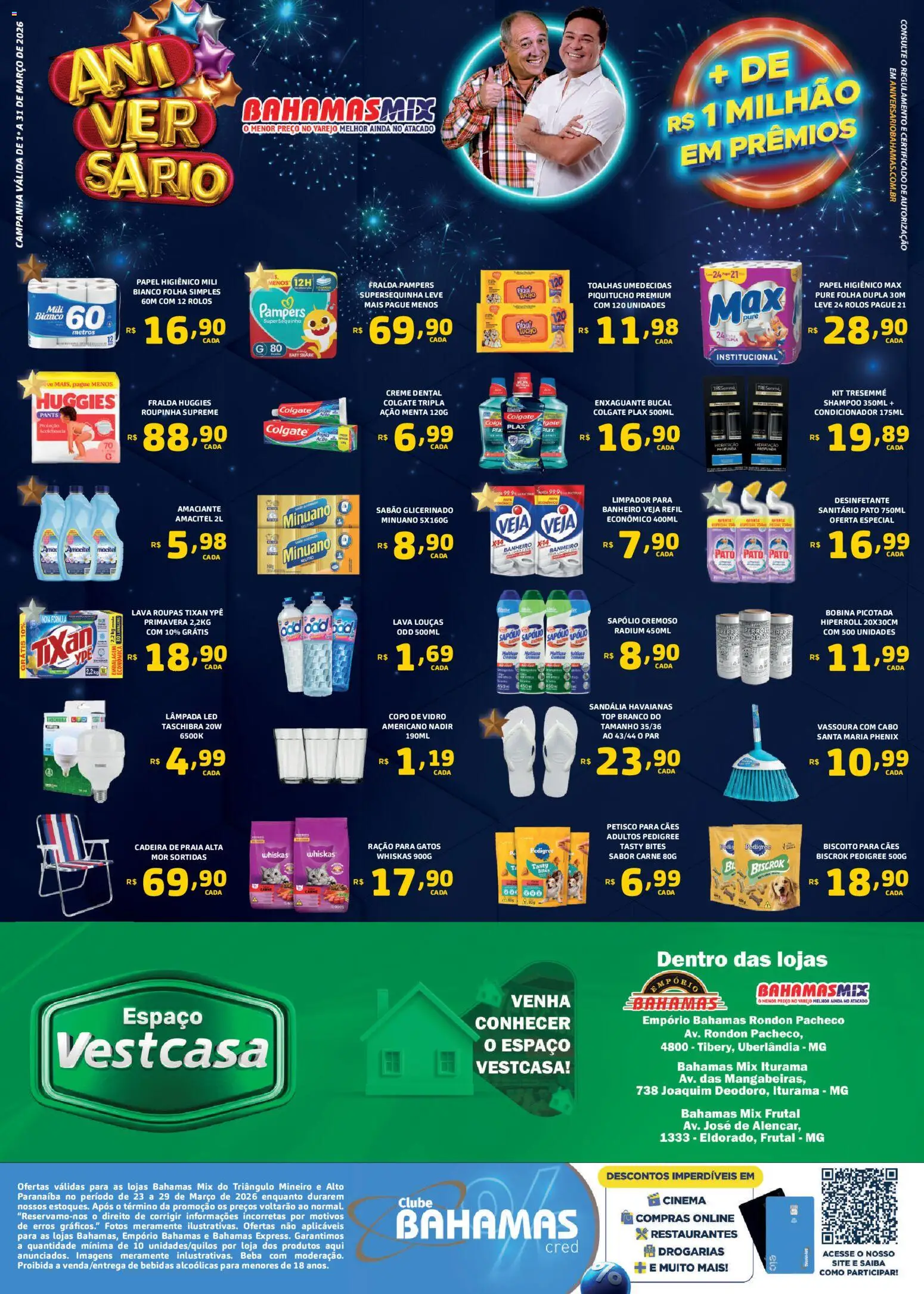 Bahamas Mix Folheto - válido de 23.03.2026 | Página: 4 | Produtos: Shampoo, Lâmpada, Condicionador, Creme dental