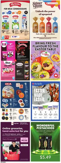 Preview of Independent Grocer weekly flyer / circulaire from shop Independent Grocer valid from 02.04.2026 | Page: 15 | Products: PC, Table, Oil, Chocolate
