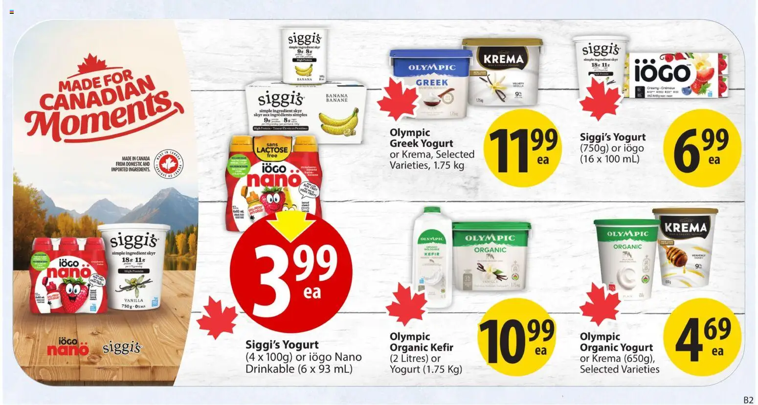 Save on foods flyer valid from 06.11.2025 | Page: 21 | Products: Yogurt