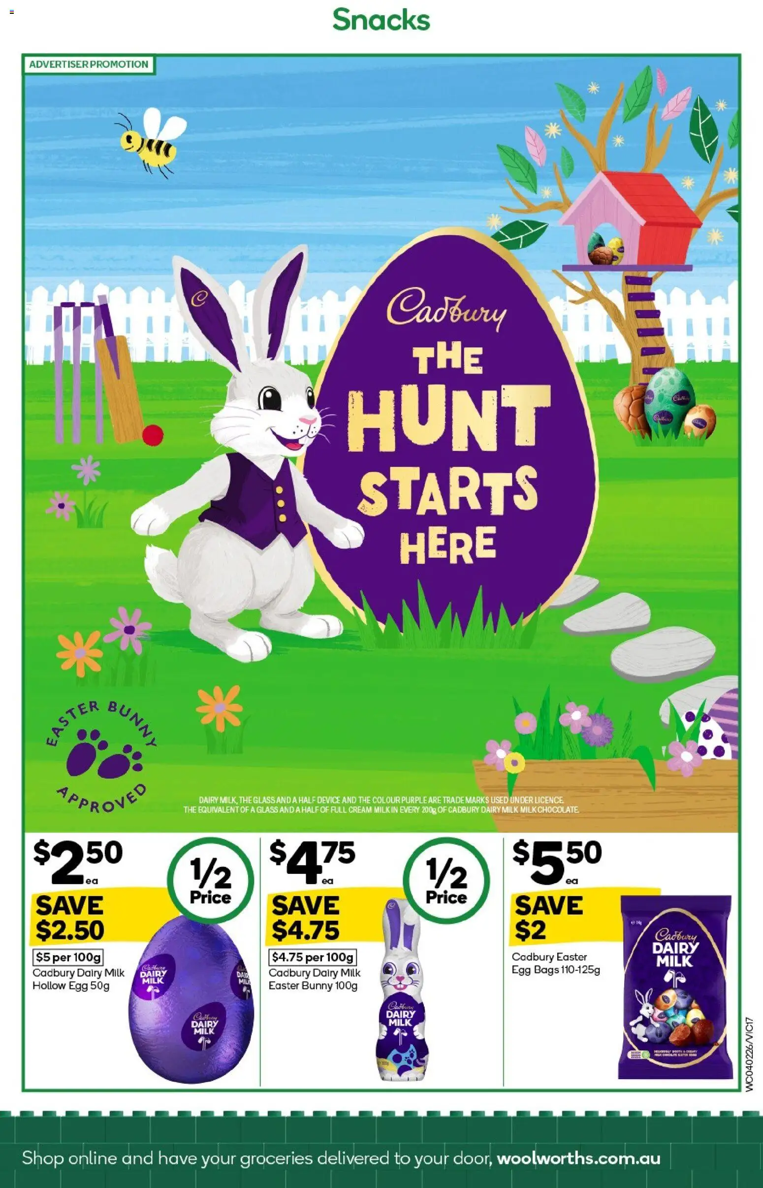 Woolworths catalogue - valid from 04.02.2026 | Page: 17 | Products: Milk, Dairy, Chocolate, Cream
