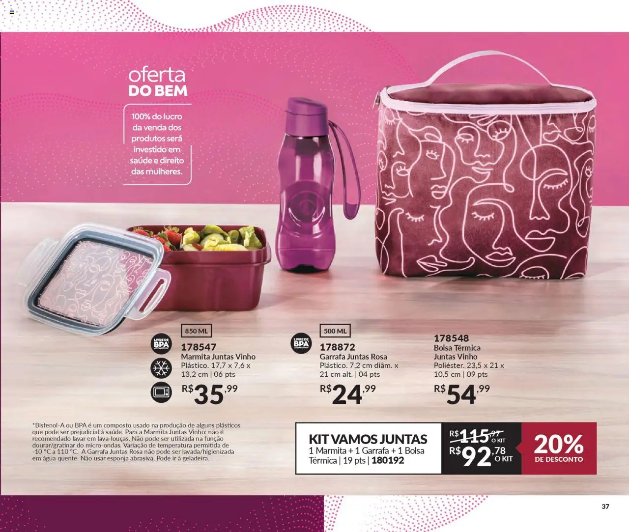 Avon Folheto - válido de 13.06.2025 | Página: 37 | Produtos: Esponja, Vinho, Bolsa