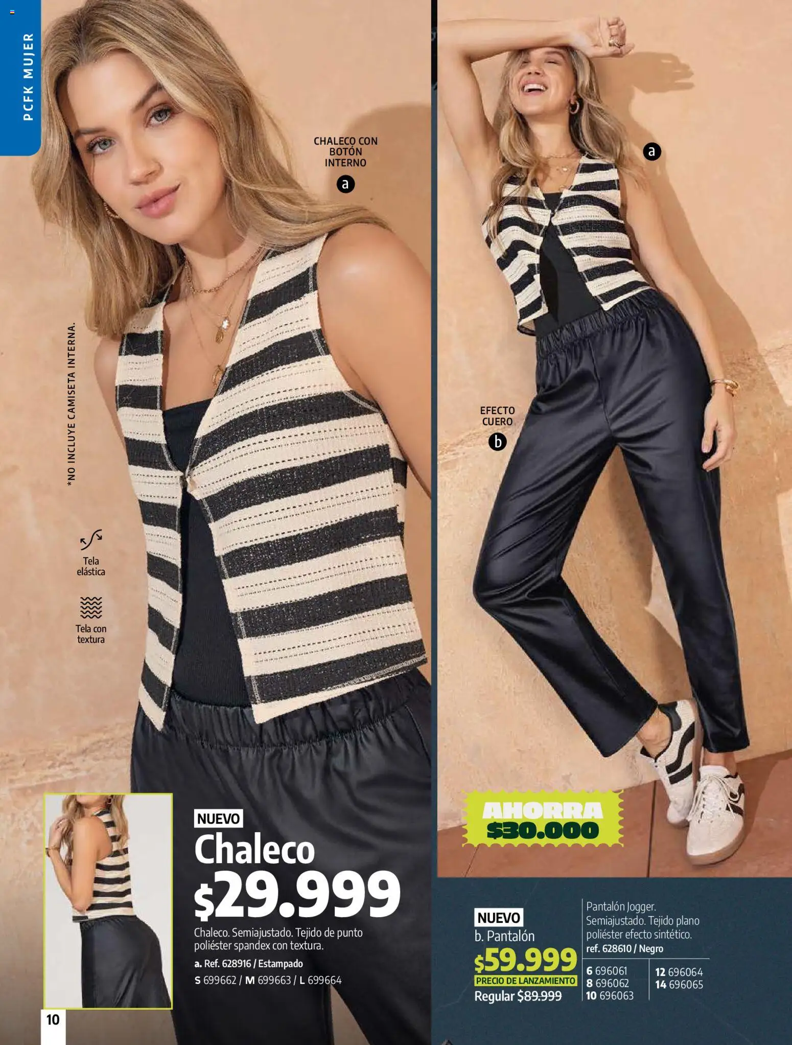 Pacifika revista - valida desde el 01.02.2026 | Página: 10 | Productos: Camiseta, Chaleco