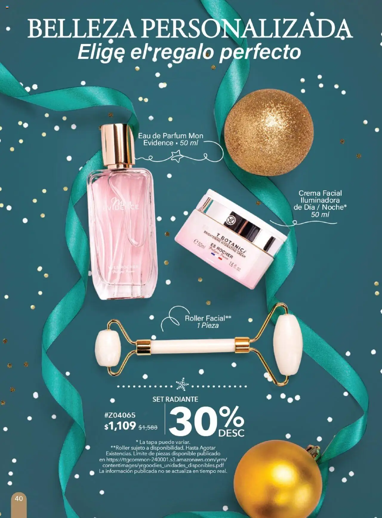 Nuevas ofertas de Yves Rocher válidas en toda la República Mexicana desde el 28.10.2025. ¡Encuentra las mejores ofertas en Yves Rocher - Campaña 15 2025! | Página: 40 | Productos: Crema, Radiante