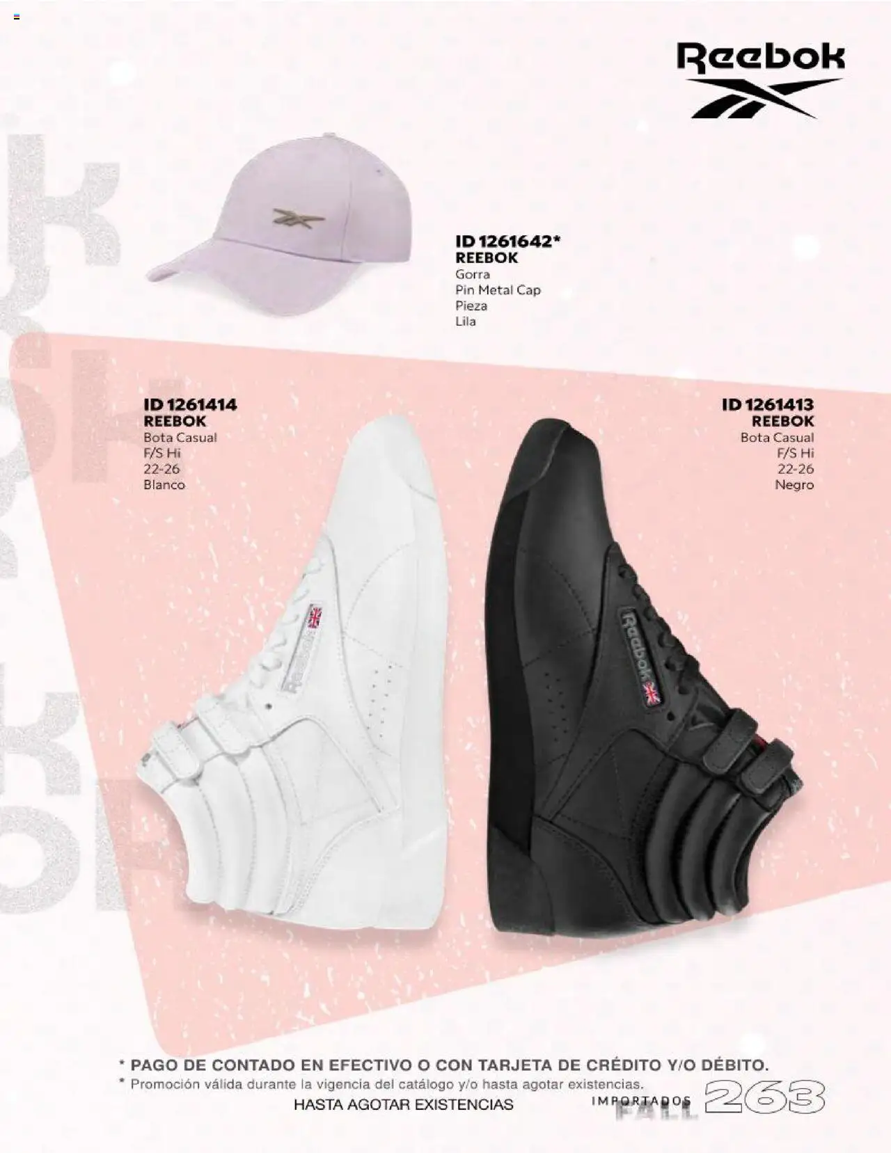 Nuevas ofertas de Price Shoes válidas en toda la República Mexicana desde el 18.10.2025. ¡Encuentra las mejores ofertas en Price Shoes catálogo Fall Importados segunda! | Página: 263 | Productos: Gorra