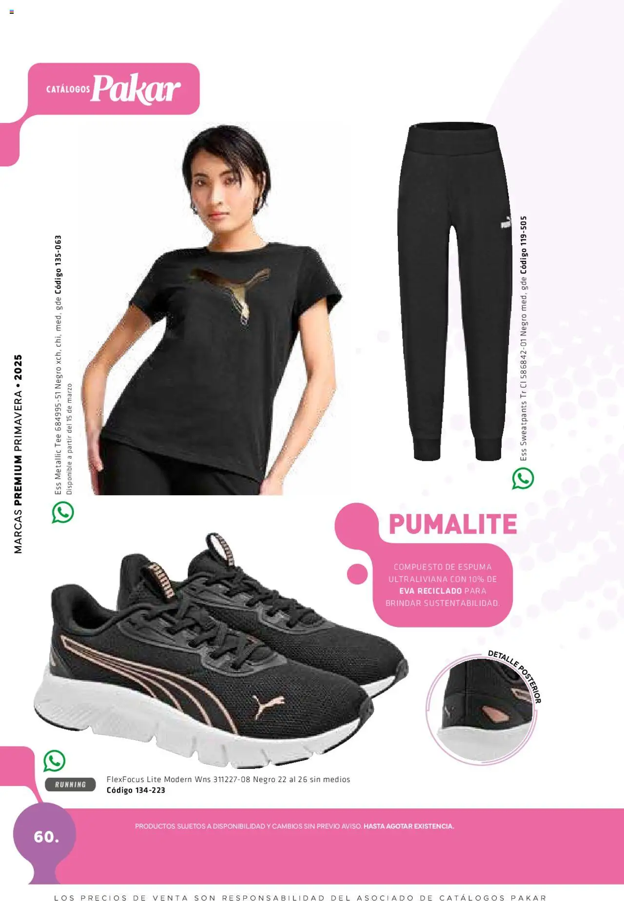 Nuevas ofertas de SC Pakar válidas en toda la República Mexicana desde el 06.03.2025. ¡Encuentra las mejores ofertas en SC Pakar catálogo Women! | Página: 60 | Productos: Espuma