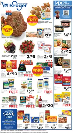 Preview of Kroger weekly ads valid from 25.02.2026