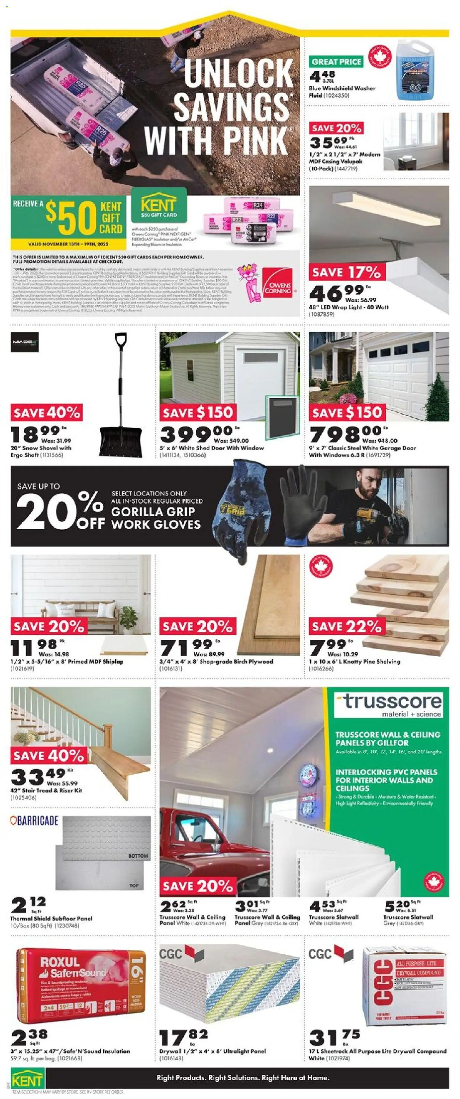 Kent flyer valid from 13.11.2025 | Page: 10 | Products: Gloves