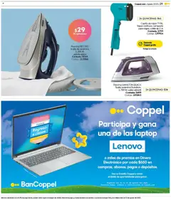 Nuevas ofertas de Coppel válidas en toda la República Mexicana desde el 01.08.2025. ¡Encuentra las mejores ofertas en Coppel - Catálogo Regreso a Clases! | Página: 29 | Productos: Cepillo, Cable, Plancha, Té
