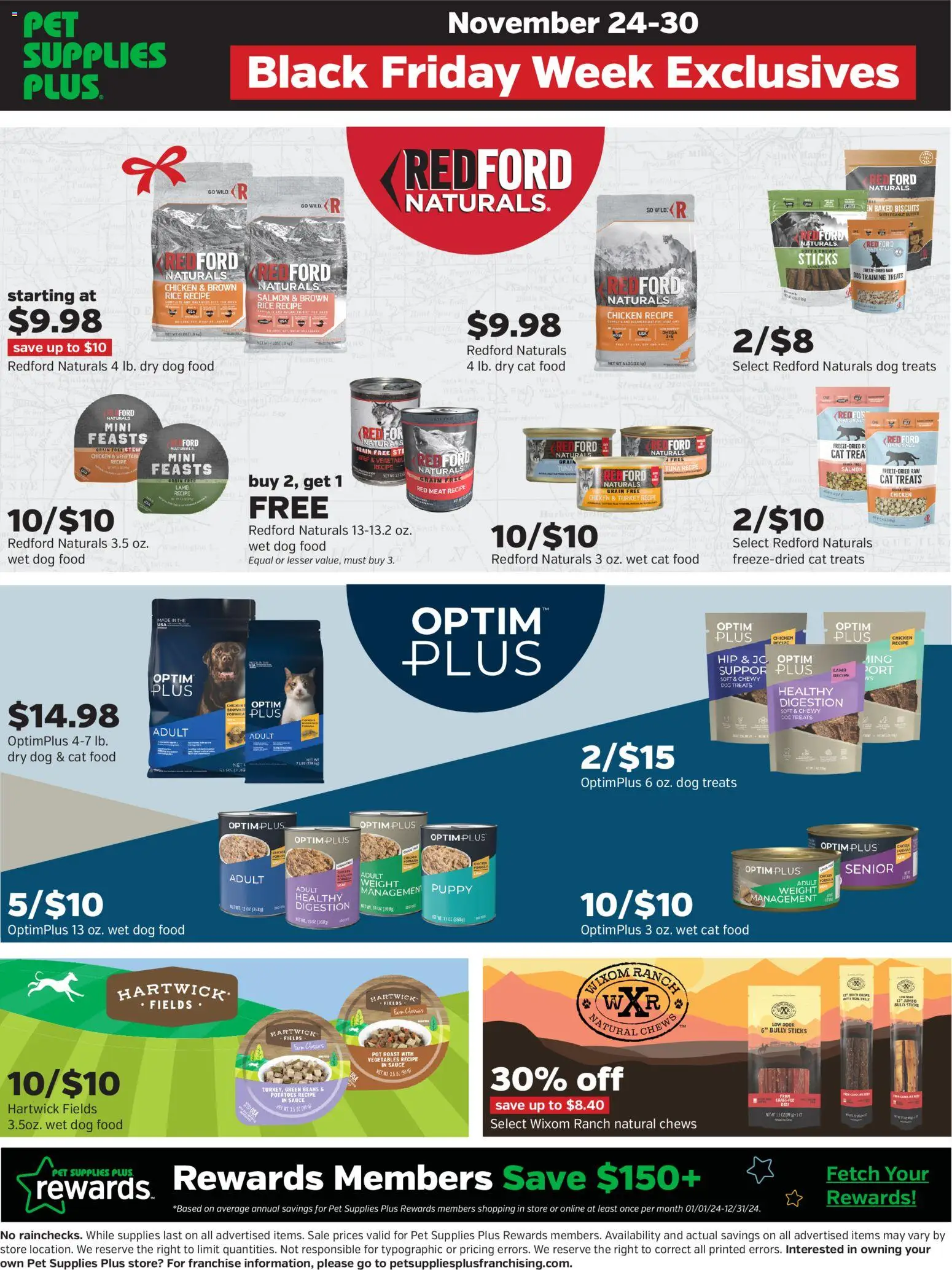 Pet Supplies Plus Weekly Ad - valid from 24.11.2025 | Page: 6 | Products: Cat Food, Beef, Potatoes, Vegetables