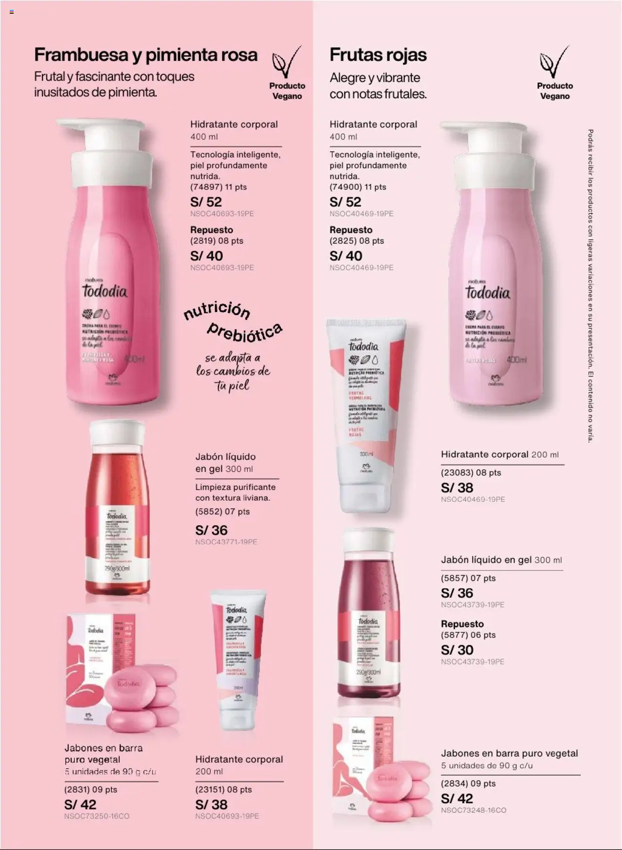 Catálogo Natura válido desde 03.09.2025 | Página: 99 | Productos: Jabón