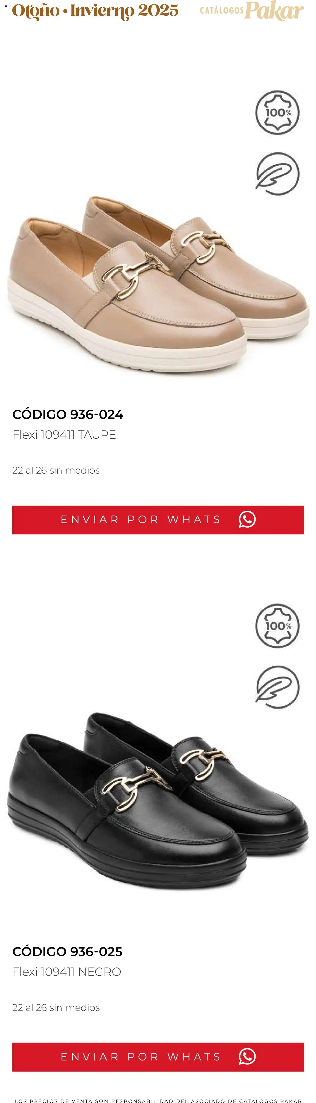 Nuevas ofertas de SC Pakar válidas en toda la República Mexicana desde el 10.10.2025. ¡Encuentra las mejores ofertas en SC Pakar - Catálogo Flexi otoño / invierno! | Página: 87