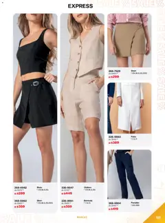Vista previa de Andrea catálogo Outlet, nuevo folleto de la tienda, válido en México a partir del 21.12.2025 | Página: 117 | Productos: Chaleco, Sal, Falda, Short
