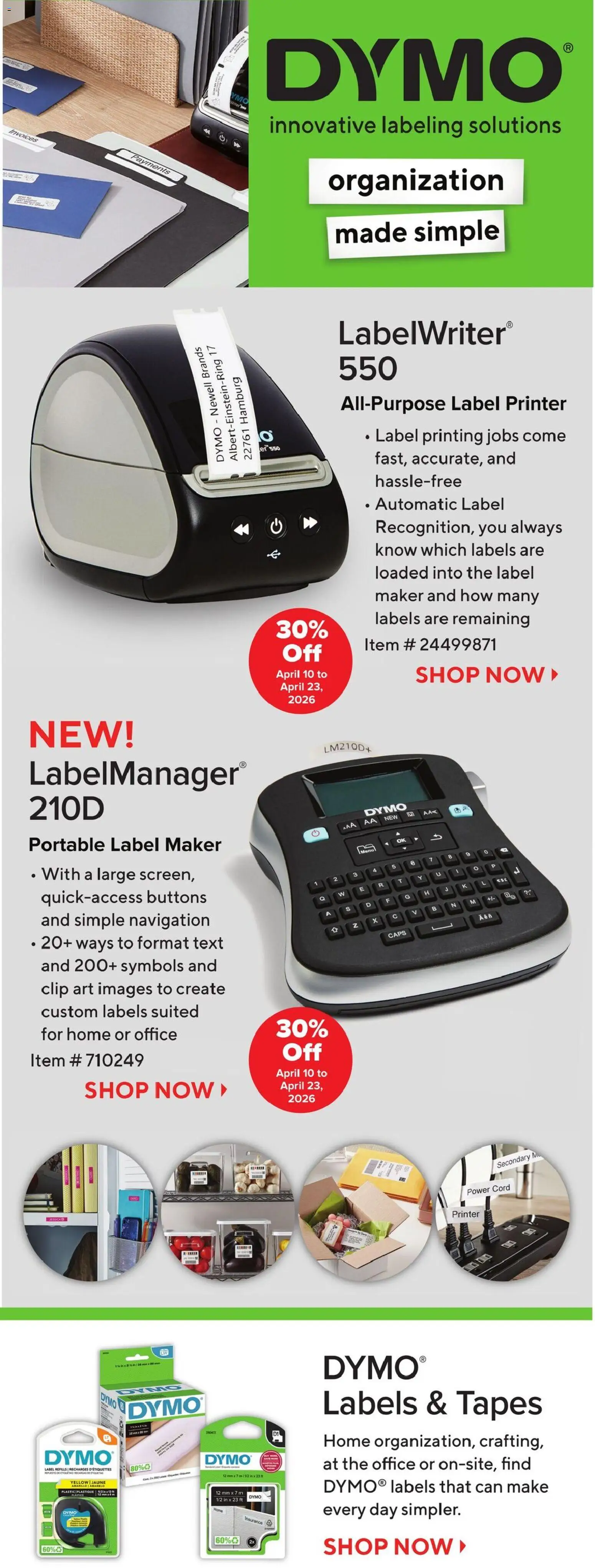 Staples flyer valid from 10.04.2026 | Page: 18 | Products: Printer, Navigation