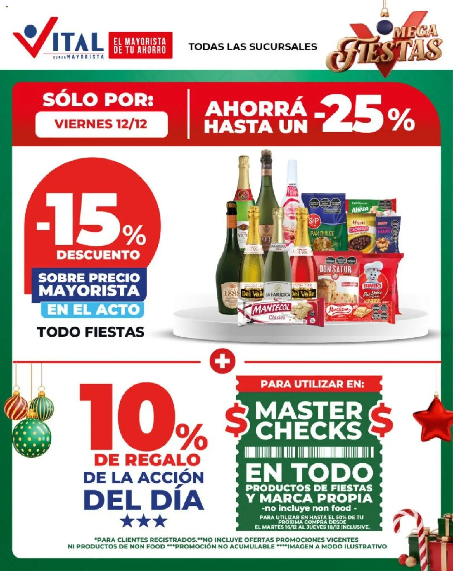 Vital - Sólo por │ válido desde el 12.12.2025 | Página: 1 | Productos: Sobre, Pan