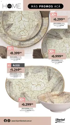 Hipermercado Libertad - Novedades Home │ válido desde el 17.07.2025 | Página: 8 | Productos: Bowl, Fuente
