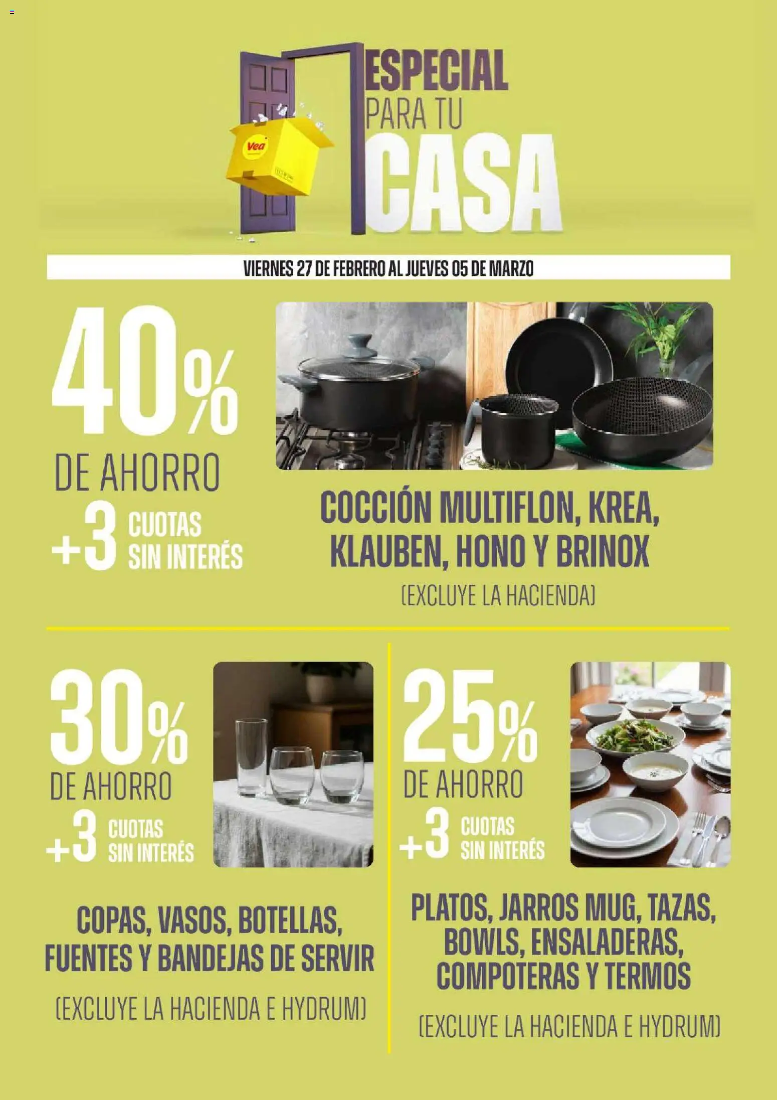 Vea - Ofertas especial para tu casa │ válido desde el 27.02.2026 | Página: 7