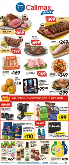 Vista previa de Calimax - Folleto Calimax Plus, nuevo folleto de la tienda, válido en México a partir del 10.10.2025