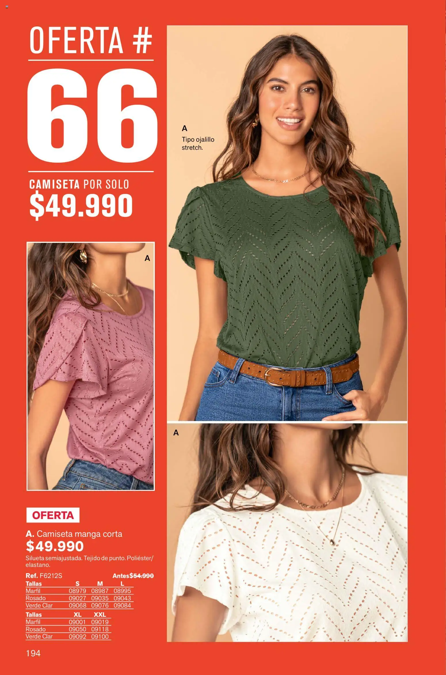 Leonisa revista - valida desde el 02.01.2026 | Página: 194 | Productos: Camiseta