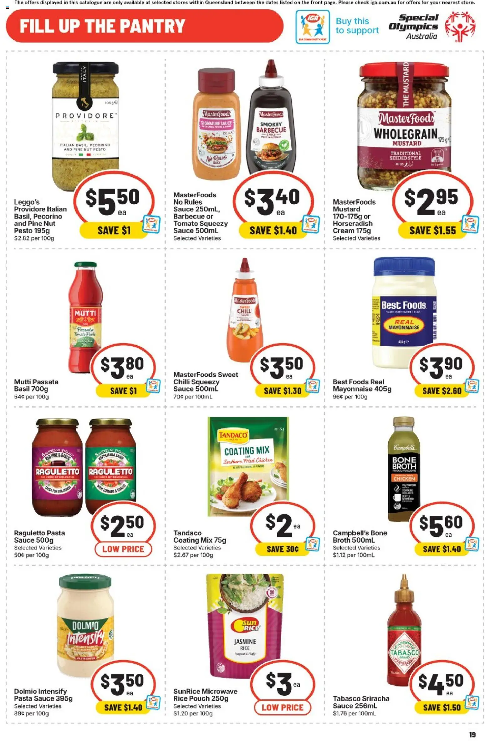 IGA catalogue - valid from 29.04.2026 | Page: 19 | Products: Wine, Rice, Cream, Collagen
