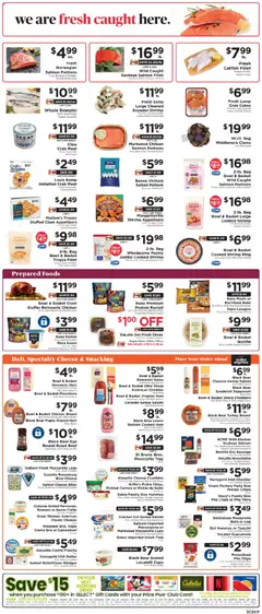 Preview of ShopRite weekly ads valid from 09.11.2025 | Page: 4 | Products: Basket, Salami, Flakes, Oven