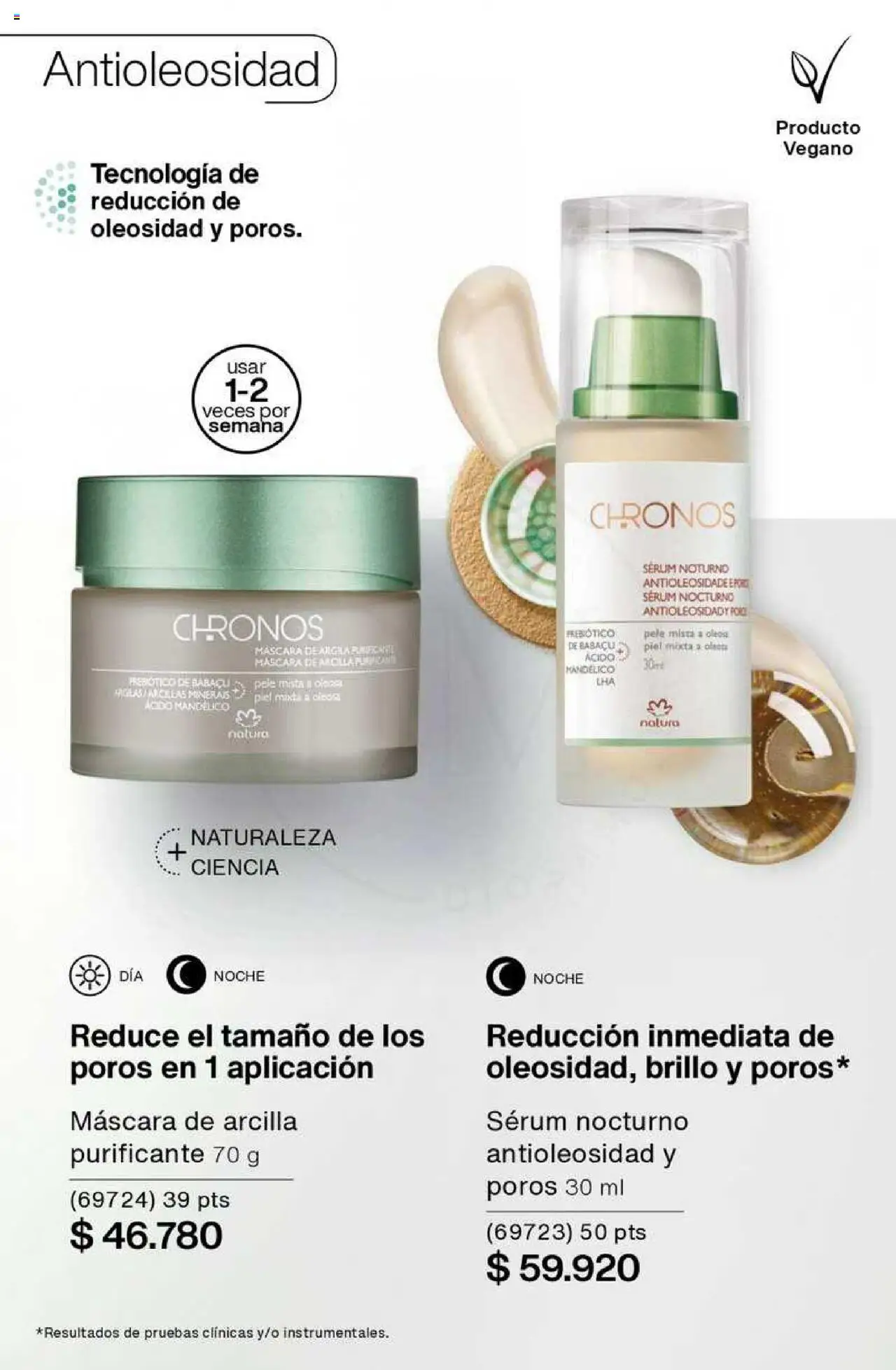 Catálogo Natura Ciclo 6 │ válido desde el 03.04.2025 | Página: 144 | Productos: Serum, Máscara, Brillo