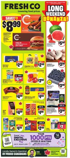Preview of FreshCo flyer - ON from shop FreshCo valid from 31.07.2025