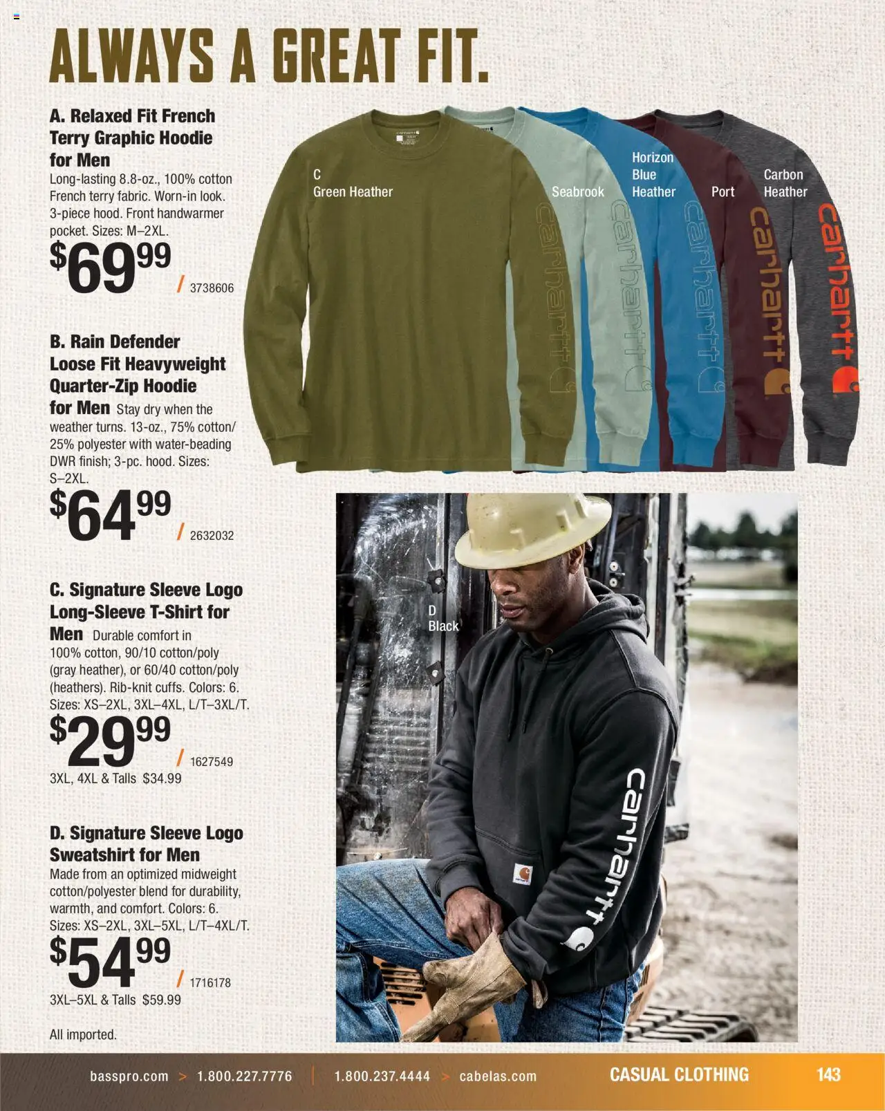 Cabela's Hunting Master 25 - valid from 11.08.2025 | Page: 143 | Products: Hoodie