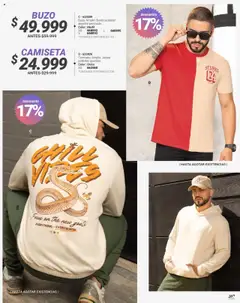 Catálogo Carmel - Campaña 16/25 -  Vista previa de la revista de la tienda Carmel valido desde el 08.09.2025 | Página: 209 | Productos: Algodón, Buzo, Camiseta