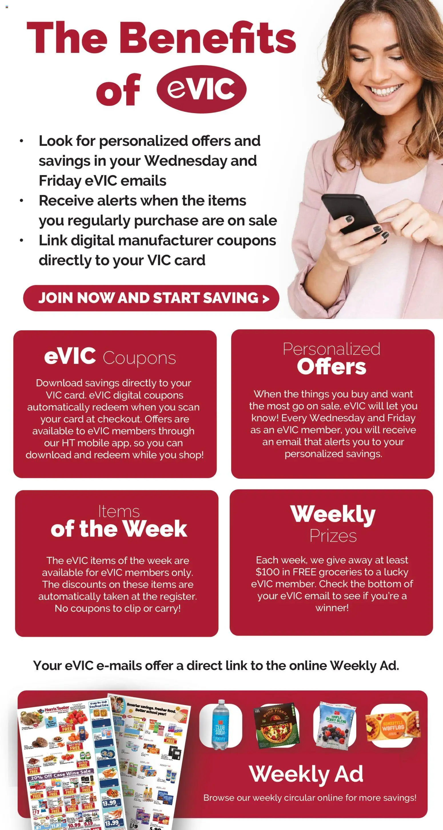 Harris Teeter Weekly Ad - SC - valid from 18.02.2026 | Page: 4 | Products: Clip, Wine, Case