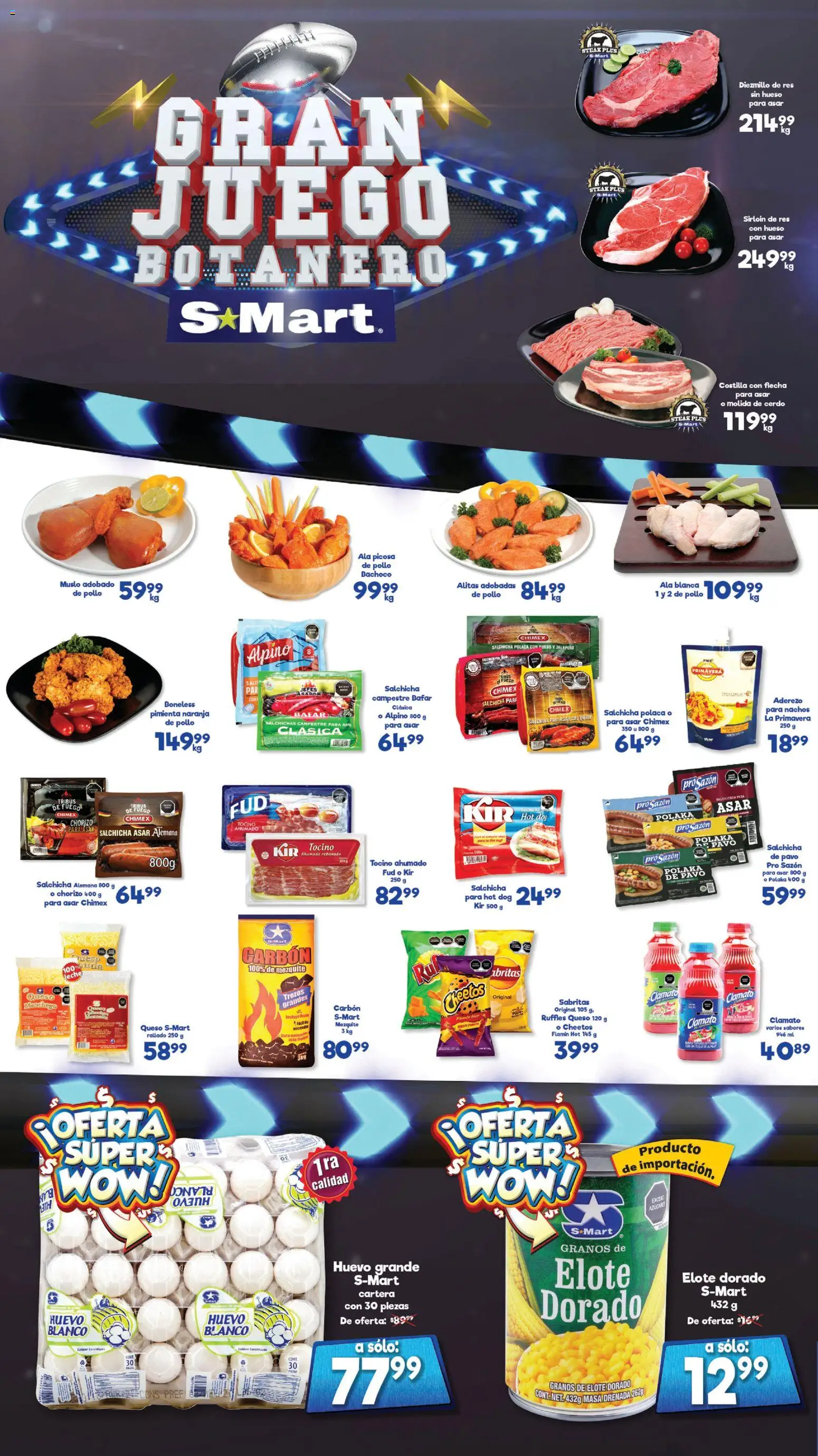 Nuevas ofertas de S-Mart válidas en toda la República Mexicana desde el 03.02.2026. ¡Encuentra las mejores ofertas en S-Mart folleto Ofertas de feria Monterrey! | Página: 3