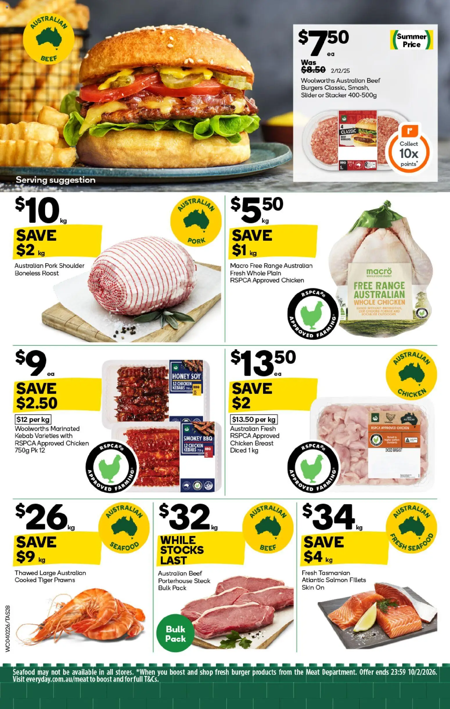 Woolworths catalogue - valid from 04.02.2026 | Page: 28 | Products: Honey, Pork, Beef, Meat