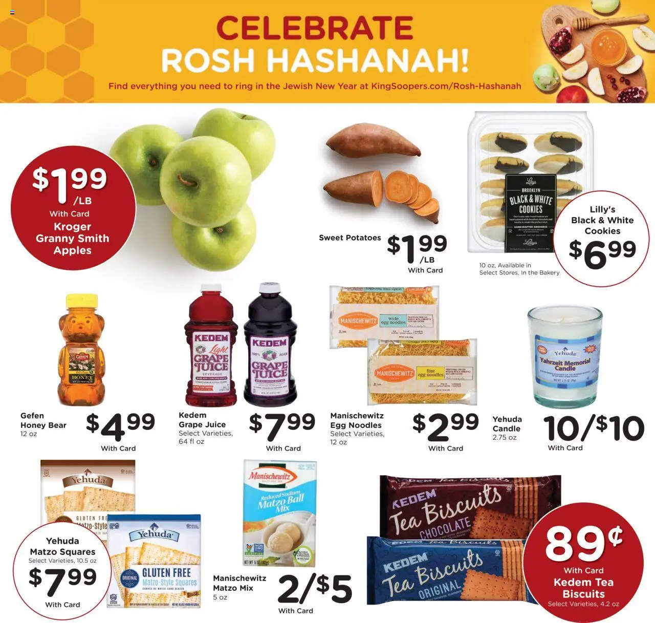 King Soopers Weekly Ad - valid from 17.09.2025 | Page: 14 | Products: Juice, Noodles, Cookies, Potatoes