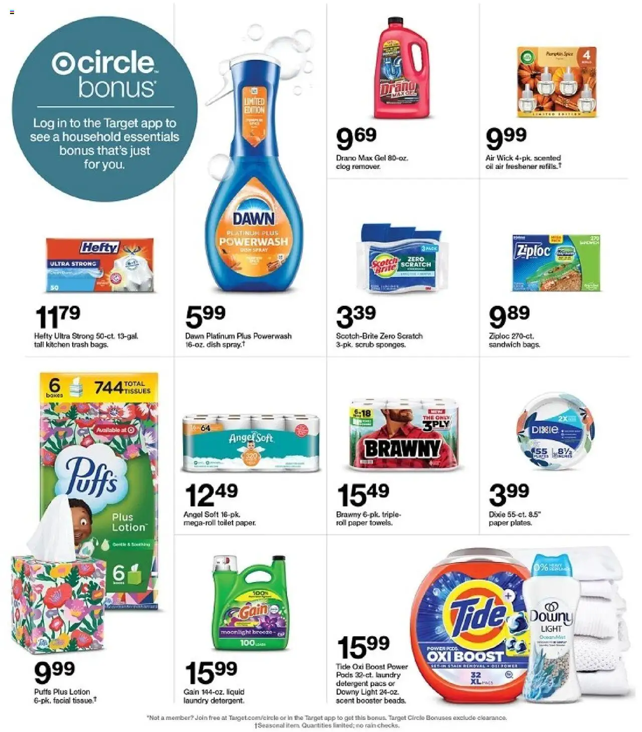 Target Weekly Ad - valid from 21.09.2025 | Page: 30 | Products: Oil, Detergent