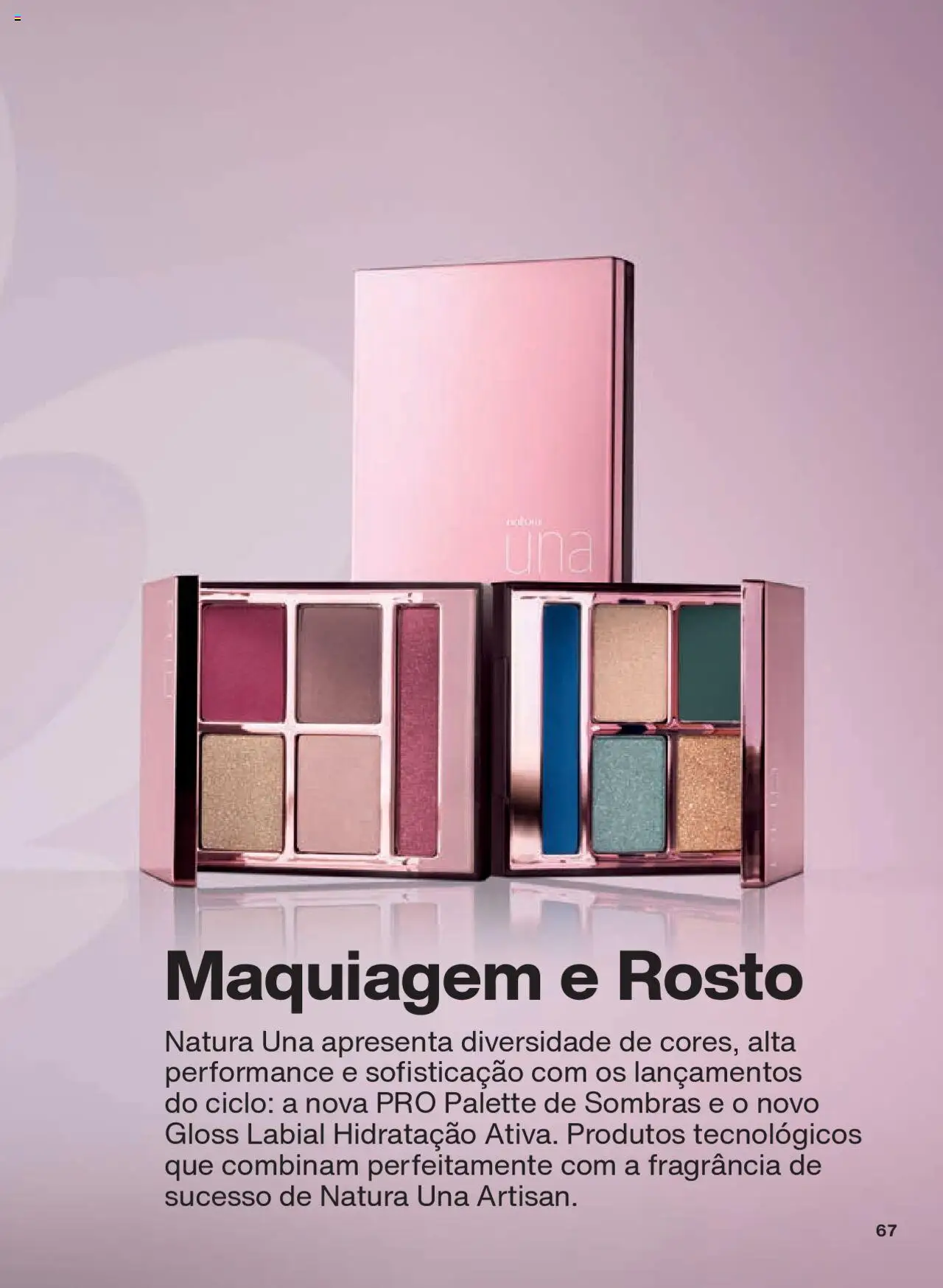 Natura Folheto - válido de 18.08.2025 | Página: 67 | Produtos: Fragrância, Maquiagem, Gloss labial