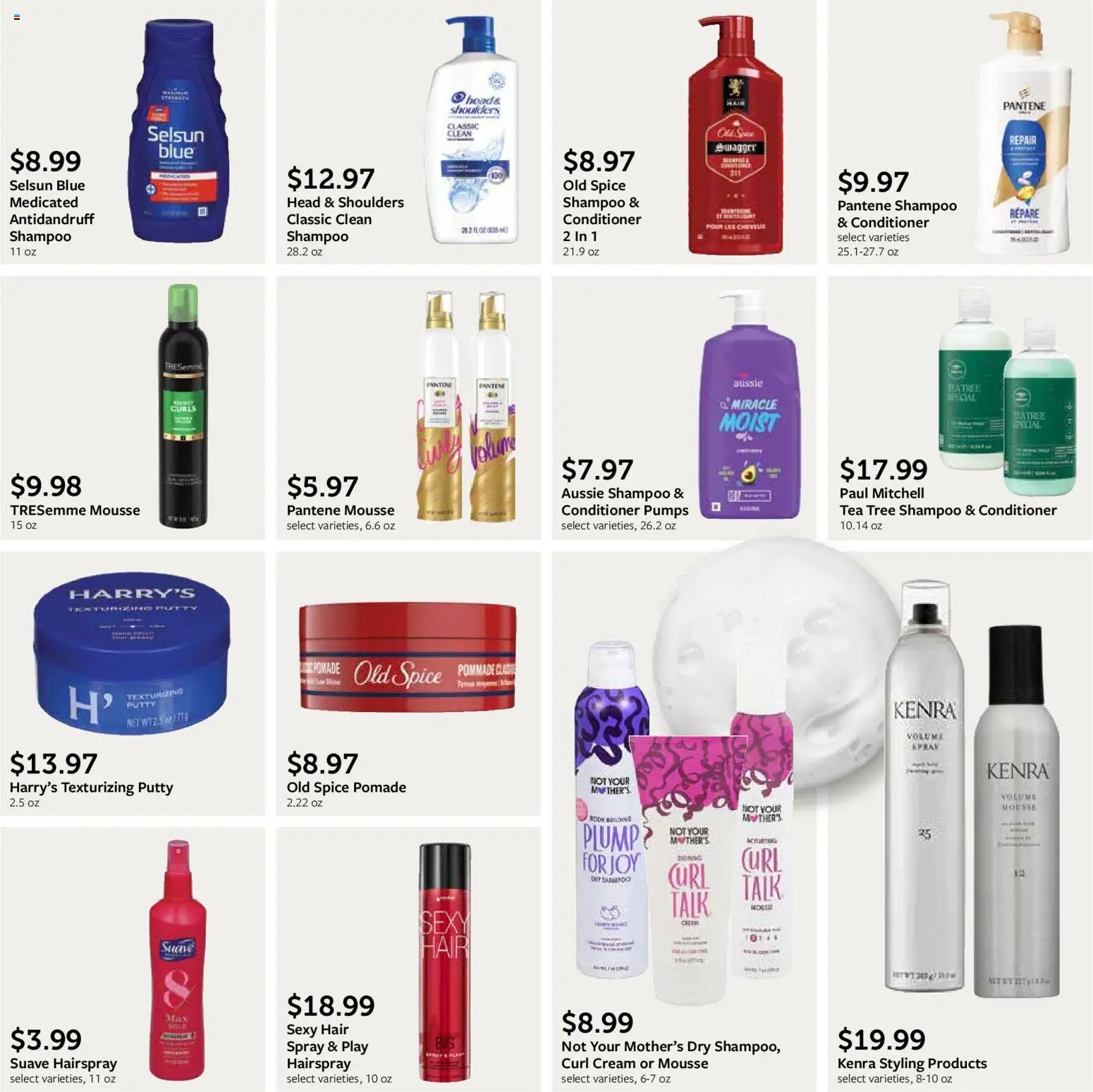 Fareway Monthly Ad - valid from 29.12.2025 | Page: 38 | Products: Shampoo, Conditioner, Tea, Cream