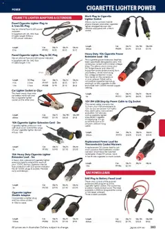 Preview of Jaycar Engineering & Scientific Catalogue 2025/2026  - valid from 09.07.2025 | Page: 383 | Products: Battery, Suit, Curly, Phone