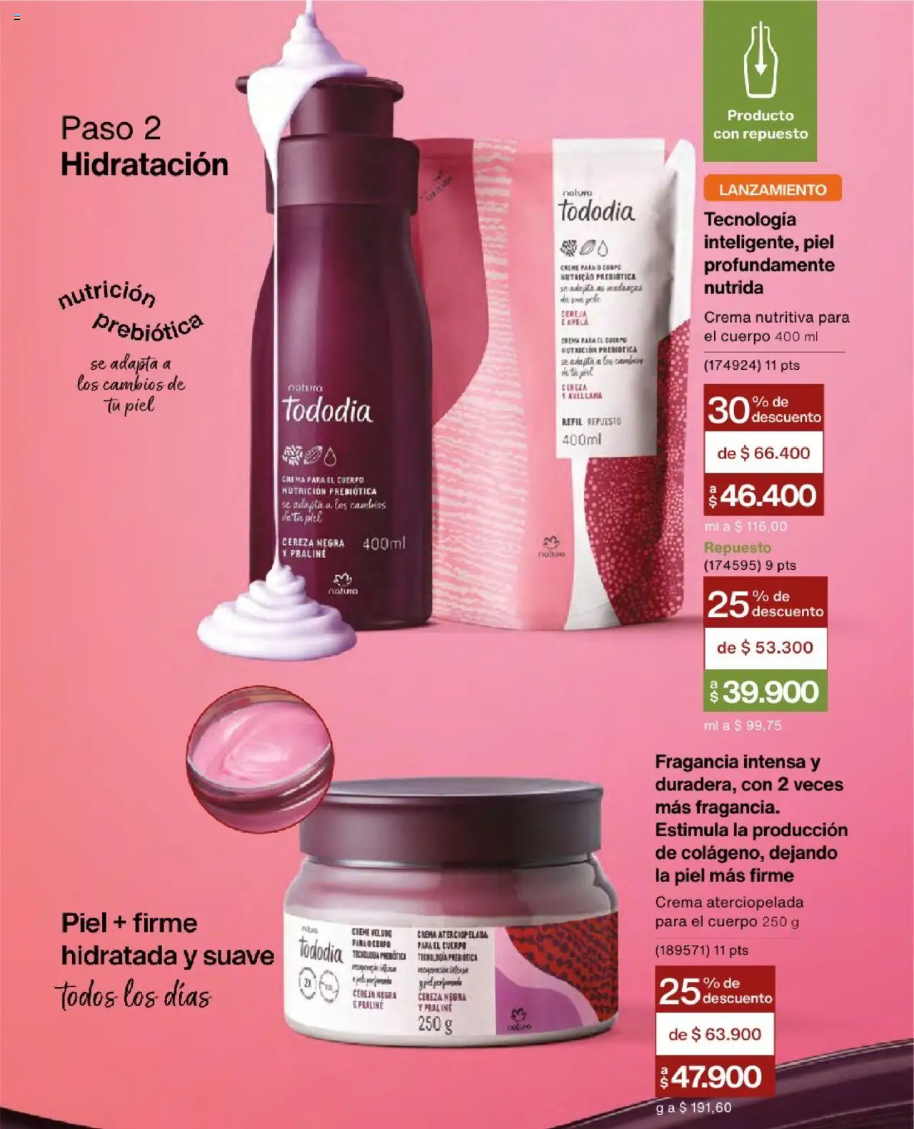Natura revista - valida desde el 23.07.2025 | Página: 112 | Productos: Crema, Fragancia, Crema para el cuerpo