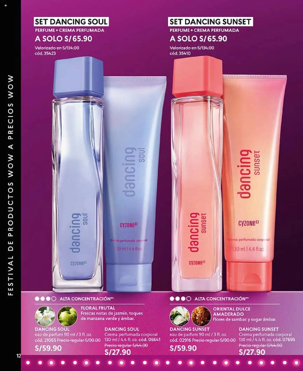 Catálogo CyZone válido desde 25.08.2025 | Página: 12 | Productos: Crema, Perfume