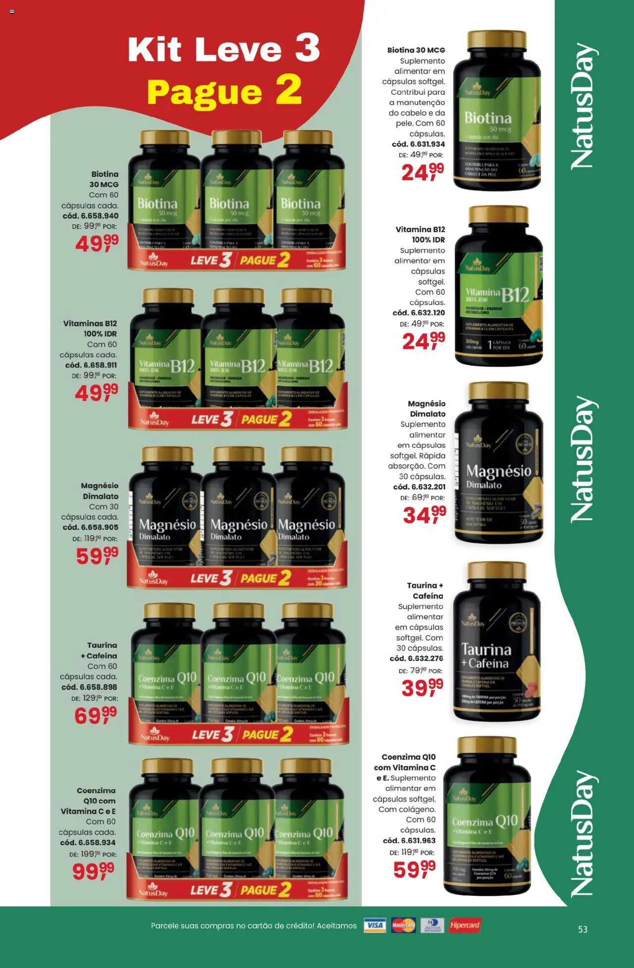 Quatro Estações Folheto - válido de 01.12.2025 | Página: 53 | Produtos: Coenzima, Vitamina c