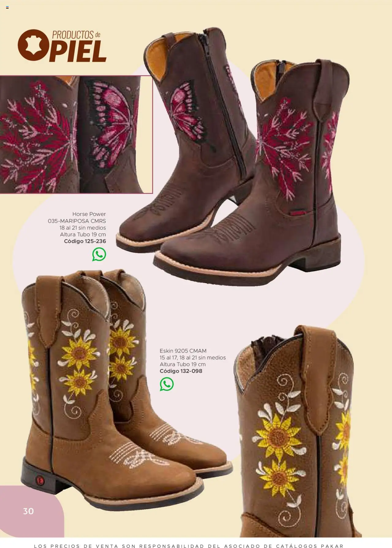 Nuevas ofertas de SC Pakar válidas en toda la República Mexicana desde el 24.07.2025. ¡Encuentra las mejores ofertas en SC Pakar - Catálogo Nina otoño / invierno! | Página: 30