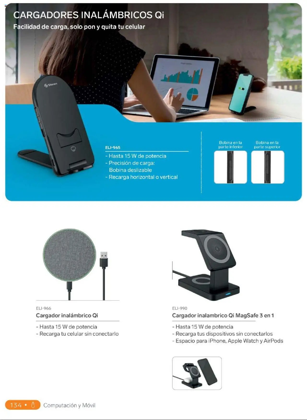 Nuevas ofertas de Steren válidas en toda la República Mexicana desde el 01.01.2025. ¡Encuentra las mejores ofertas en Steren catálogo! | Página: 152 | Productos: Movil, Cargador