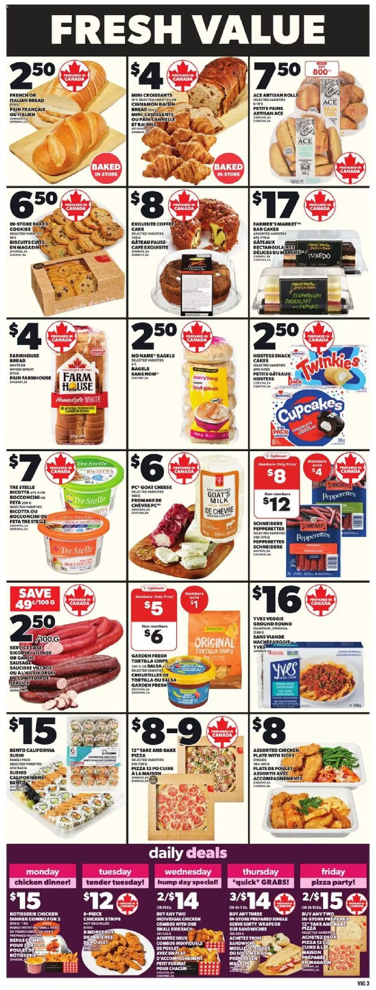 Independent Grocer flyer valid from 18.09.2025 | Page: 6 | Products: Chips, Case, Cheese, Coffee