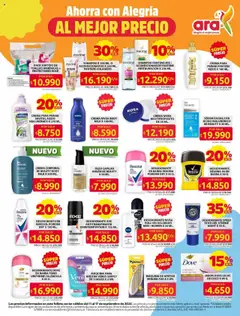 Ara revista - valida desde el 11.09.2025 | Página: 12 | Productos: Serum, Sobre, Toallas, Desodorante