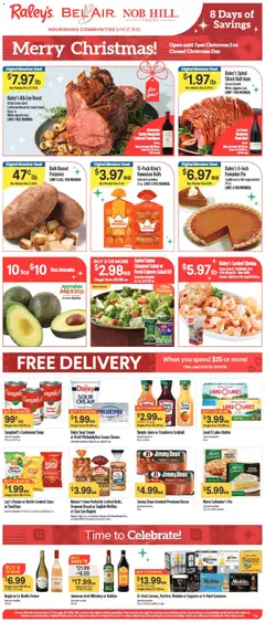 Preview of Raley's weekly ads valid from 17.12.2025