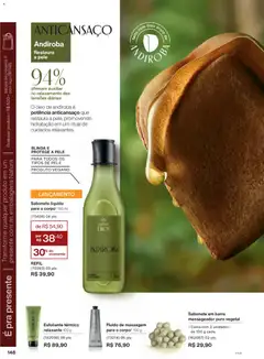 Natura - Ciclo 19/2025 - Pré-Visualização do folheto da loja Natura, válido de 26.11.2025 | Página: 146