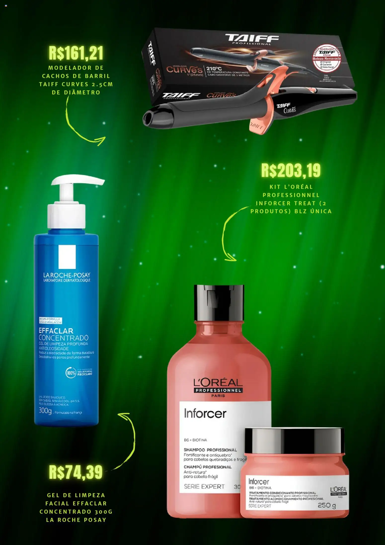 Mercado Livre Folheto - válido de 04.02.2026 | Página: 4 | Produtos: Shampoo, Chá, Gel de limpeza, Cabo