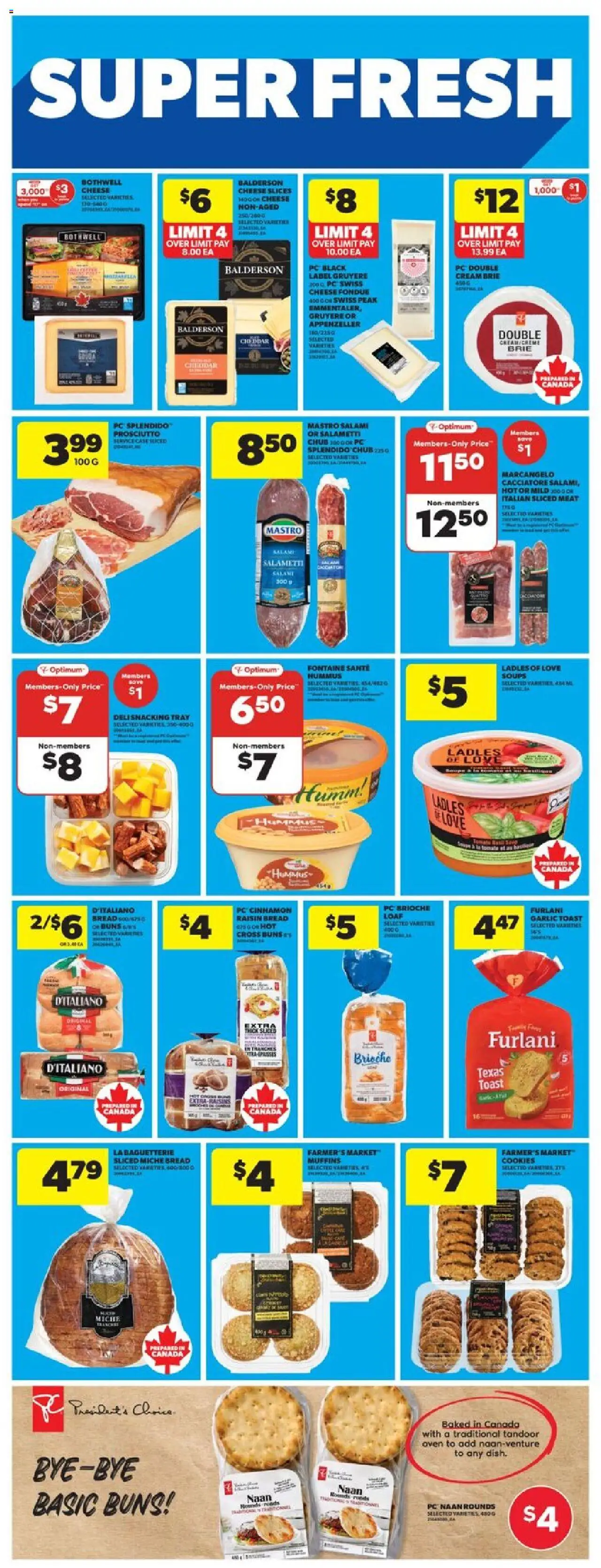 Real Canadian Superstore flyer valid from 02.10.2025 | Page: 21 | Products: Cookies, Oven, Bread, Salami
