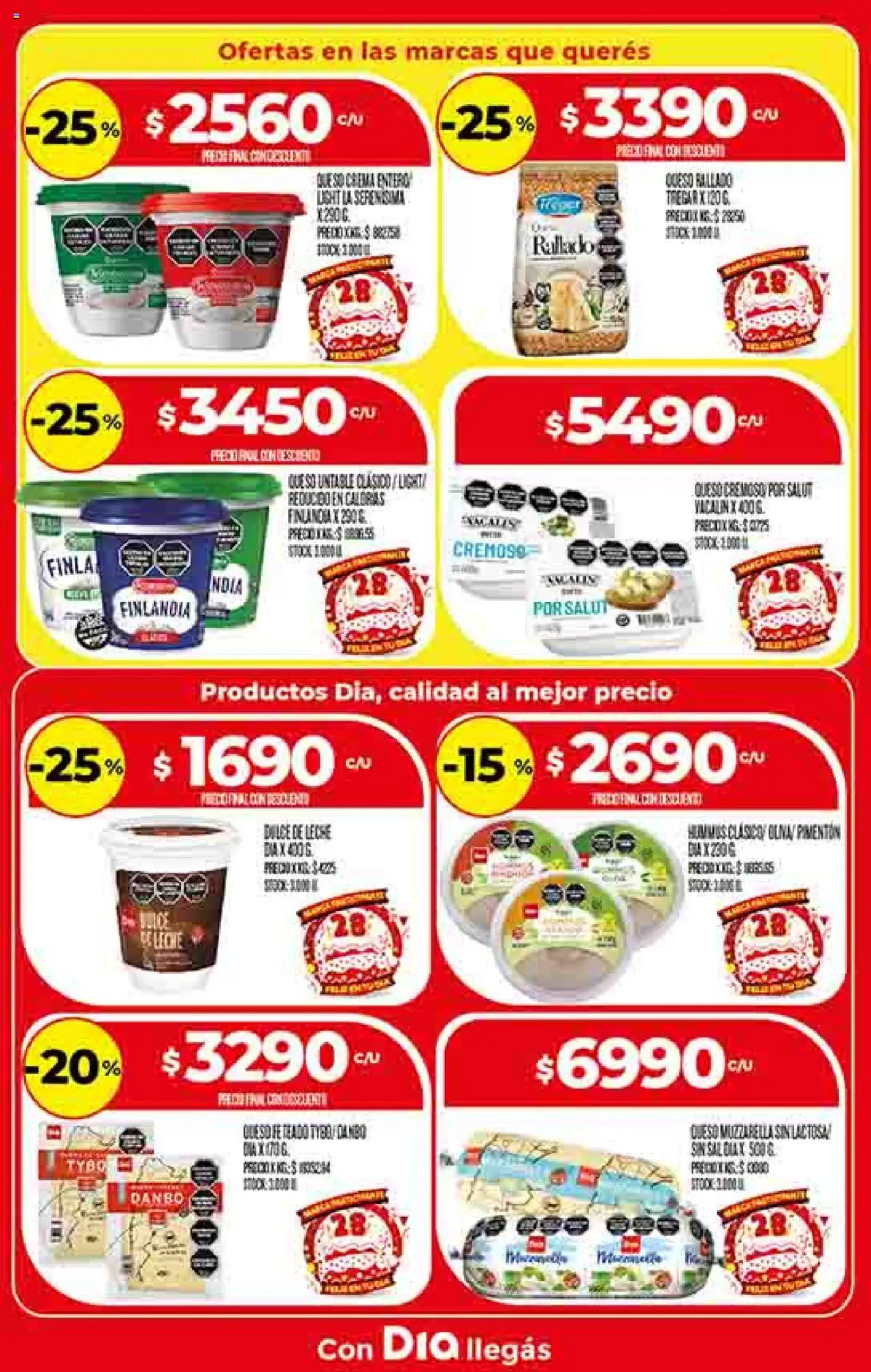 Dia - Ofertas - Salta y Jujuy │ válido desde el 10.09.2025 | Página: 15 | Productos: Queso crema, Leche, Queso, Crema